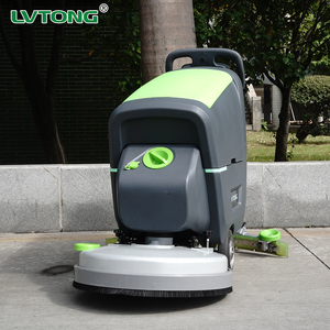 Autolaveuse industrielle robuste neuve à batterie, autolaveuse-polisseuse autoportée, largeur de lavage 530 mm pour atelier - Product Image 1