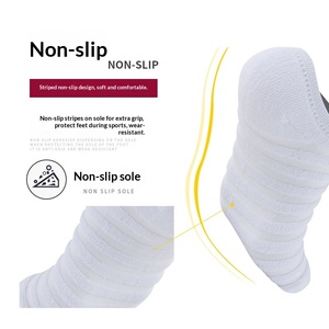 Chaussettes de sport <span class=keywords><strong>Caterpillar</strong></span> en coton peigné éponge à semelle épaisse - Antidérapantes, séchage rapide, absorbant la transpiration, chaussettes de basketball d'hiver - Product Image 3