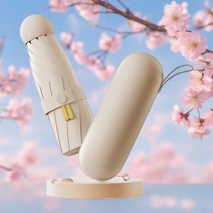 Sombrillas Portátiles Plegables de Bolsillo con Protección UV, Personalizadas, de Alta Calidad, para Exteriores, con Impresión de Logotipo, Venta al Por Mayor - Product Image 2