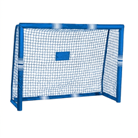 But de football portable et durable en acier et PE, mini-but d'extérieur/intérieur pour adultes, couleur personnalisable, pliable pour l'entraînement