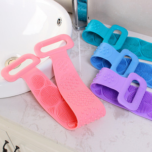 Exfoliating Bath Scrubber Massage Back Brush Thickened Plastic Shower Tool For <b>Bathing</b> Skin Care - Product Image 2