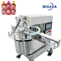 Machine automatique de remplissage et de bouchage de sachets pour eau, sauce tomate et détergent lessive