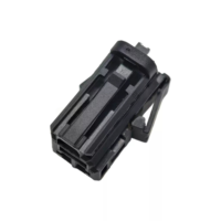 Boîtier de connecteur automobile domestique Lanshuo 2330391-1, 4 trous, gaine moulée, PA66, 250V 5A, contact femelle en alliage de cuivre