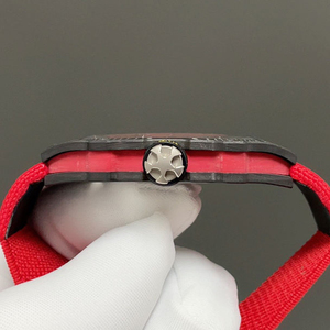Top-tier Ultra-thin RM 67-02 Ultra-<b>light</b> 7.8mm Carbon Fiber Hollowed-out Men's Luxury Watch - Product Image 4