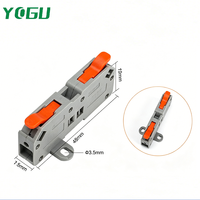 Manual de Operación Completo en Inglés para Conectores de Cable YOGU, Guía de Cableado Clara, Pasos de Instalación y Operación para Electricistas en el Extranjero