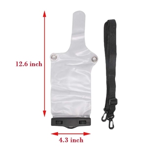 Estuche Impermeable para Radio <span class=keywords><strong>Motorola</strong></span> GP340 DP1400 GP640 CP200 CP040 EP450 DP2400 DP4401 DP4800 Baofeng UV-5R UV-<span class=keywords><strong>82</strong></span> - Product Image 1