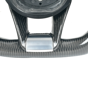 พวงมาลัยคาร์บอนไฟเบอร์แอลอีดีปรับแต่งได้สำหรับรถเบนซ์ Mercedes AMG <span class=keywords><strong>CLA</strong></span> GLC glb GLS C63 E63 W203 W205 W204 W213 2016-2017 - Product Image 3