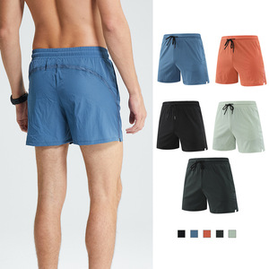2024 nuevos pantalones cortos de verano para hombre, pantalones cortos para correr de secado rápido para hombre, pantalones cortos básicos de ajuste Regular <span class=keywords><strong>Bove</strong></span> Knees, pantalones cortos de moda para hombre - Product Image 2
