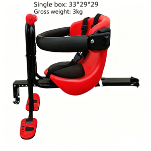 Siège enfant stable et sécurisé pour vélo de montagne, fixation rapide, selle avant pour VTT - Product Image 5