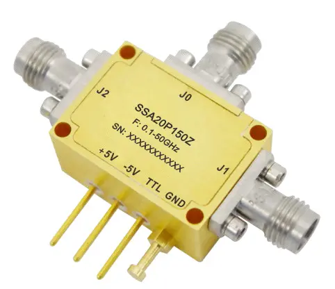 SP2T PIN-Dioden-Schalter 0,1-50 GHz