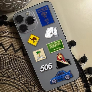 Broches Personalizados del Día Nacional de Arabia Saudita, Nuevo Diseño de Moda, Adhesivo para Teléfono, Broche con Insignia de Esmalte Metálico para Solapa, Emblema de Aleación de Zinc Fundido con Logotipo - Product Image 1