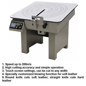 DING JI Echt leder Produktions maschinen Schuhs chweiß schneide maschine - Product Image 2