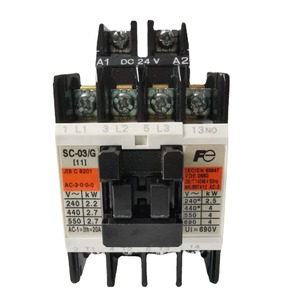 Contactor de 3 polos Fe Sc-03g Dc24V 20A para montaje en carril DIN para uso industrial - Product Image 4