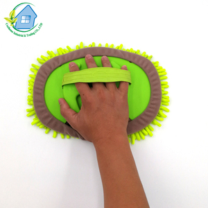 Uso duradero limpiar fácil Ventana de microfibra de piso plano seco mojado usar Mop - Product Image 3