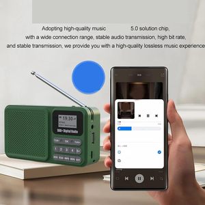 Vente en <span class=keywords><strong>gros</strong></span> de radios de cuisine FM rechargeables 1200mah <span class=keywords><strong>Radio</strong></span> DAB/DAB + portable à grand panneau solaire avec haut-parleur sans fil et port USB/TF - Product Image 6
