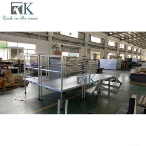 Plataforma Modular Resistente para Escenarios, Fácil de Instalar, Plataforma de Seguridad para Eventos - Product Image 4