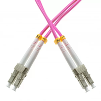 Kabel Patch Fiber Optik LC/UPC-LC/UPC Multimode 50/125 Duplex OM4 Fiber MM Patchcord
