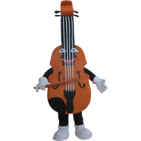 Costumes de mascotte d'instruments de musique personnalisés professionnels pour adultes, en peluche, unisexe, fournisseur Blue Sky