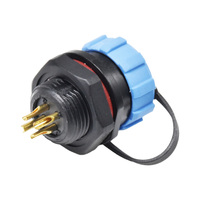 Soket konektor tahan air seri SP 2 3 4 5 6 7 9 Pin Power aviasi Industrial Male Female SP1310/P SP1311/P SP1312/S