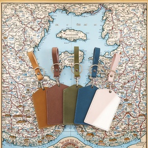 Vintage Handmade Genuine Leather Business Card Holder RFID Blocking 4 in Mini Protective Cover - Product Image 3