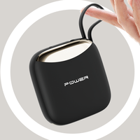 Batterie Li-Polymère 10000mAh avec Affichage LED, Charge Super Rapide PPS PD35W, Power Bank avec Câble Type-C Entrée/Sortie