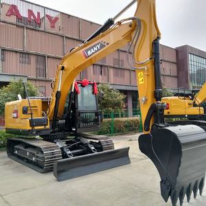 Excavadora hidráulica de cadenas usada SANY SY135C de 13 toneladas con alta adaptabilidad y líneas hidráulicas auxiliares para demolición en interiores - Product Image 3