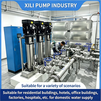 Pompe de surpression multi-étages hygiénique en acier inoxydable à commande entièrement automatique, directement de l'usine, pour système d'osmose inverse (RO)