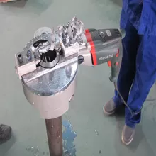Máquina Biseladora de Tubos Autocentrante SCB-63, Máquina de Corte de Tubos para Construcción de Tuberías - Product Image 3