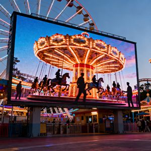 屋外防水P6 <span class=keywords><strong>LED</strong></span>ディスプレイスクリーン高解像度固定壁取り付け<span class=keywords><strong>LED</strong></span>大画面ショッピングモール用IP65アニメーション - Product Image 1