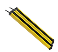 WTX Sicherheits-Lichtvorhang IP65 Schutzklasse PNP NC Barriere-Sensor DC10~30V Schutzhöhe Durchlicht-Laserscanner ABS Aluminium