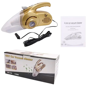 4 in 1 çok fonksiyonlu araba elektrikli süpürge ile dijital ekran taşınabilir araba çift kullanımlı araba oto şişme pompa hava kompresörü - Product Image 1