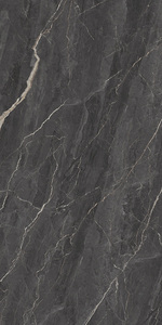 JM9188361F Foshan de cuerpo completo de porcelana gris oscuro pulido aspecto de mármol esmaltado losa azulejos de vena Precio de baldosas de cerámica - Product Image 5