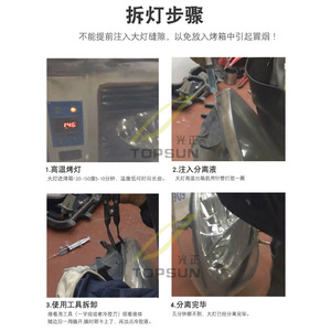 FANKAI Separador de pegamento líquido universal para faros de coche, herramientas de modificación y cuidado para la eliminación de pegamento duro y solvente. - Product Image 4