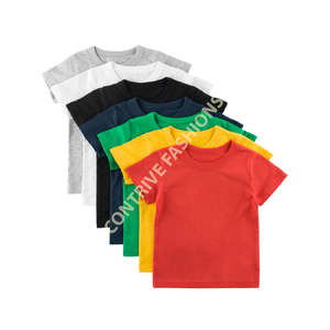 เสื้อยืดเด็กผ้าฝ้าย 100% เป็นมิตรกับสิ่งแวดล้อม - น้ำหนักเบาและระบายอากาศได้ดี แขนสั้น ลายพิมพ์สัตว์ - Product Image 1