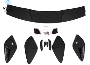 Alerón de fibra de carbono para Mercedes Benz Clase C W205 C205 Coupe C180 C200 C250 C300 <span class=keywords><strong>C400</strong></span> C43 C63 AMG 2 puertas 2015-2020 - Product Image 2