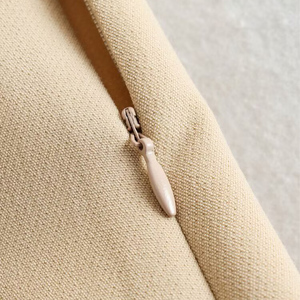 Quần short váy nữ PB&ZA 2025 kiểu dáng thời trang mới, thiết kế xẻ tà, cạp cao, có túi, khóa kéo, phong cách cổ điển, dành cho nữ - Product Image 4