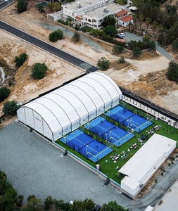 Carpa con Estructura de Aluminio OEM, Altura Personalizada, Carpa para Pista de Pádel con Techo de PVC Impermeable para Uso en Exteriores - Product Image 3