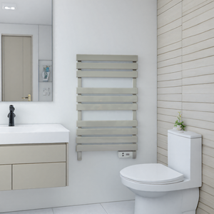 Porte-serviettes chauffant 500W <span class=keywords><strong>avec</strong></span> <span class=keywords><strong>minuterie</strong></span> 8H Utilisation facile Sec et chaud en hiver - Product Image 1