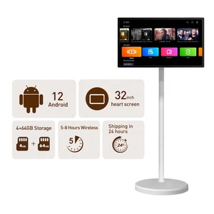 TV inteligente HD portátil de 32 pulgadas, <span class=keywords><strong>Android</strong></span>, TV inteligente extraíble, fuente de alimentación de 12V, TV con batería para niños al aire libre de alta definición - Product Image 5
