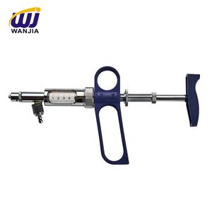 WANJIA alat suntik Kok hewan, Stainless Steel pistol injeksi otomatis unggas ternak vaksin ayam - Product Image 2