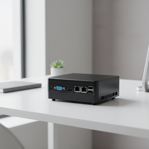 Mini PC haut de gamme entièrement personnalisé avec processeur AMD Ryzen AI 9 HX 370, haute performance, nouveau SSD+HDD, garantie 5 ans, idéal pour le bureau, mini PC AI Max. - Product Image 1