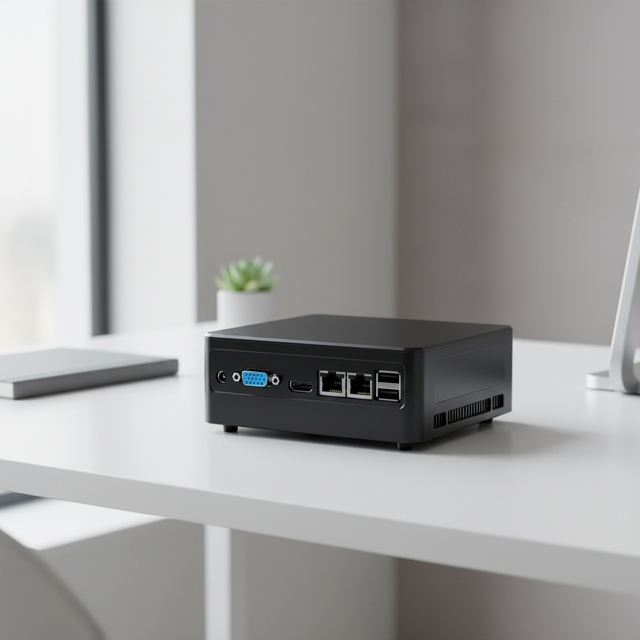 High-End Full Customized amd ryzen ai 9 hx 370 Mini PC High Performance New SSD+HDD 5-Year Warranty ai max Office Use mini pc