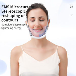 Fino micro atual plástico face lifting queixo Inteligente rosto massageador fino V rosto instrumento - Product Image 4