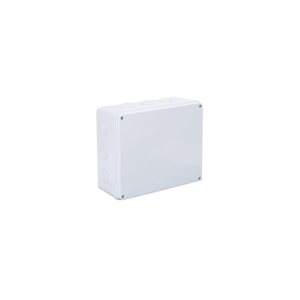 300x250x120mm IP65 <b>Waterproof</b> Junction <b>Box</b> ABS Plastic Pre-drilled 12 Holes with Rubber Plugs Built-in Sealing Strip Outdoor - Product Image 3