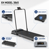 Venta directa de fábrica de alta calidad Fitness Fácil instalación Ejercicio Cinta de correr Ahorre espacio Almohadilla para caminar Pantalla LED plegable