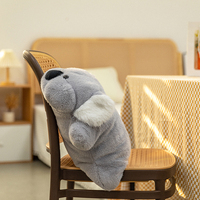 Bantal Plush Koala Hewan Isi Kapas PP Berkualitas Tinggi, Fungsional untuk Tidur, Cocok untuk Hadiah Natal