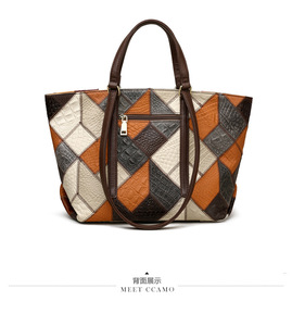Bolsos de Mano Grandes de Lujo para Mujer, Bolsos de Gran Capacidad, Modernos, de Alta Calidad, de Cuero Genuino - Product Image 5