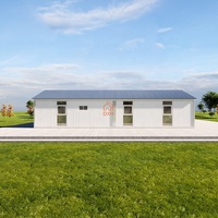 Maison conteneur modulaire portable de 40 pieds, villa préfabriquée, mini-maison conteneur détachable, 3 chambres avec design de toit