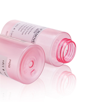 Bouteille à pompe de pression liquide, récipient de luxe vide, de couleur rose, bouteille pour Toner, accessoire de maquillage, pour enlever le vernis à ongles, 300ml, 1 pièce