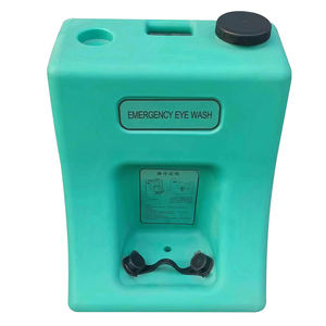 Estación de lavado de ojos portátil, solución de seguridad de emergencia, 16 galones, 60L, 70L, 80L, con carro - Product Image 6